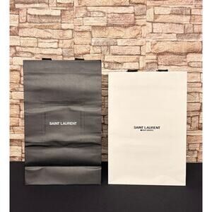Saint Laurent Shopping Bag Lot of 2